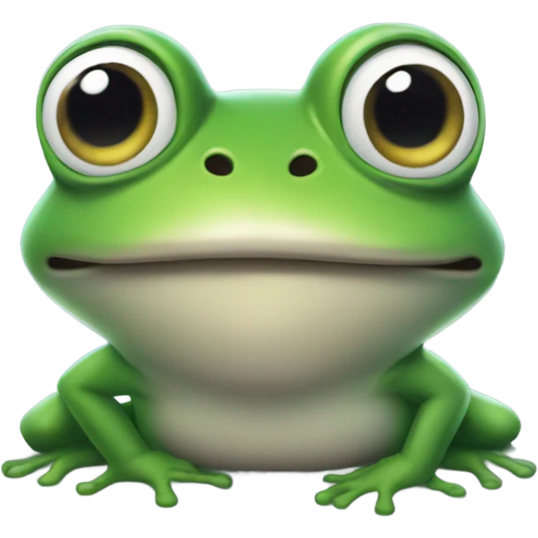 frog look up emoji