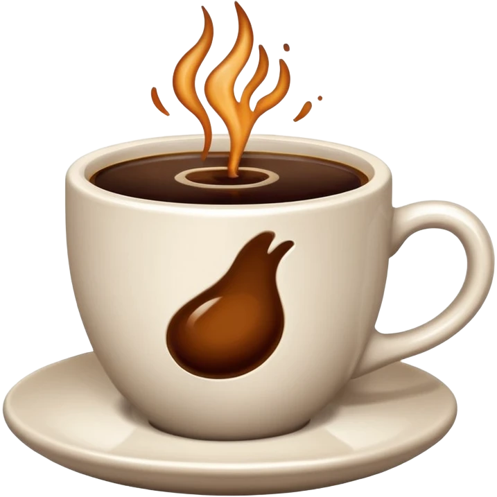 Cup of coffee emoji