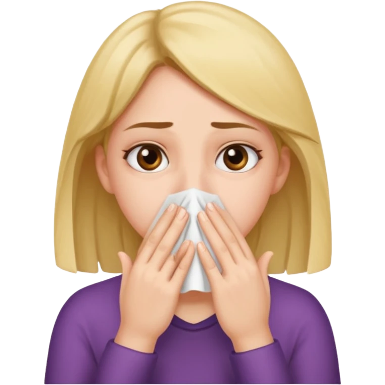 The girl needs to be blocking her nose with both hands to avoid the bad smell. emoji