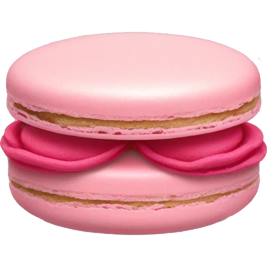 macaron rosa emoji