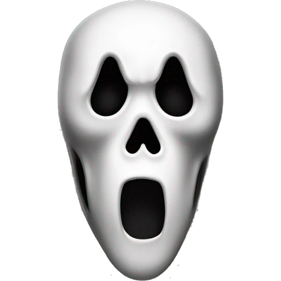 Ghostface from scream emoji