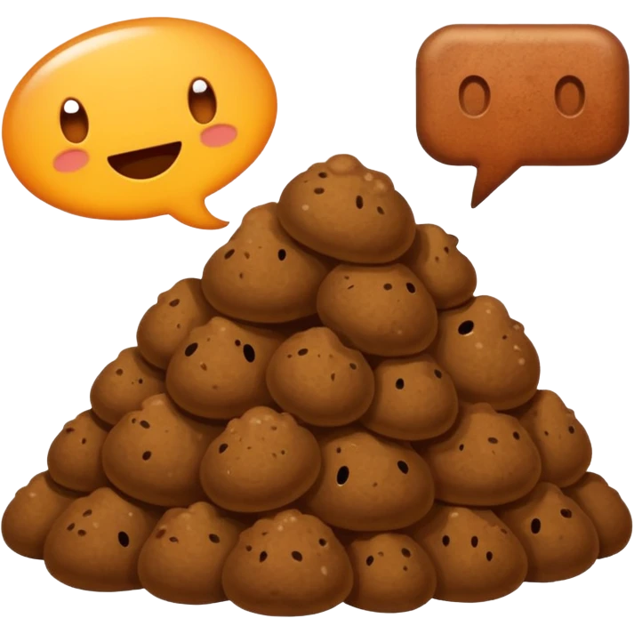 un caca qui dit prout katia emoji