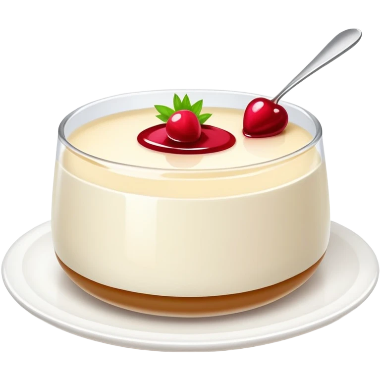 Panna cotta  emoji