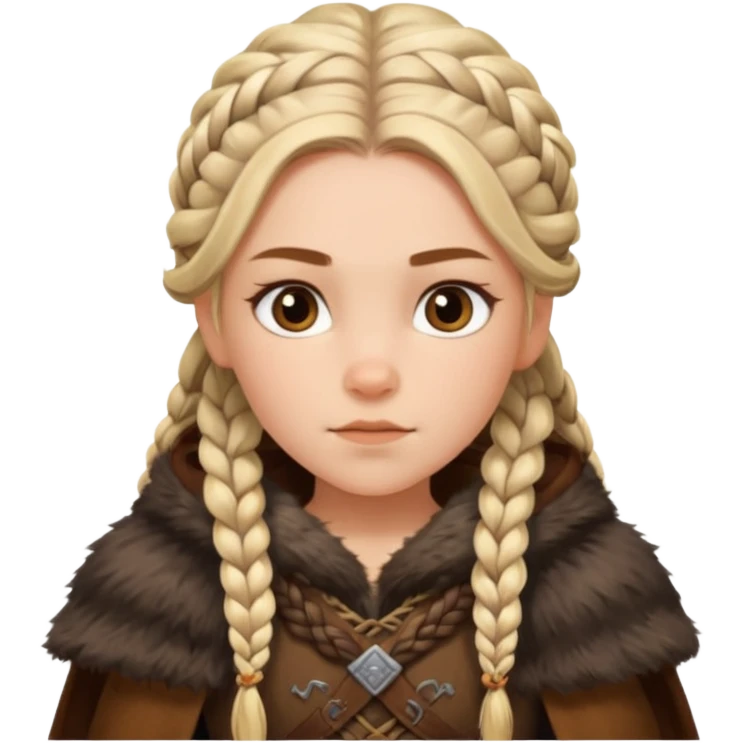 girl viking emoji