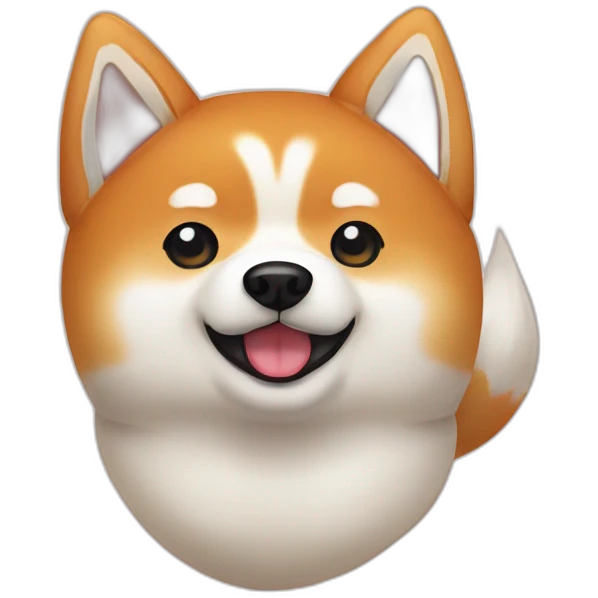 Shiba inu sushi emoji