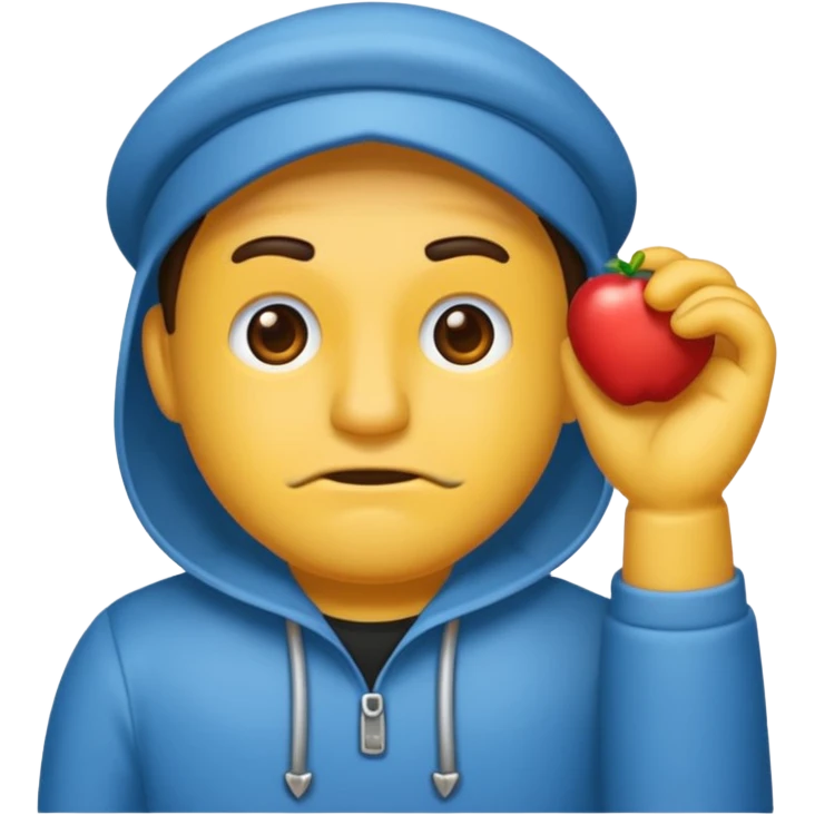 Un sticker cansado estresado emoji