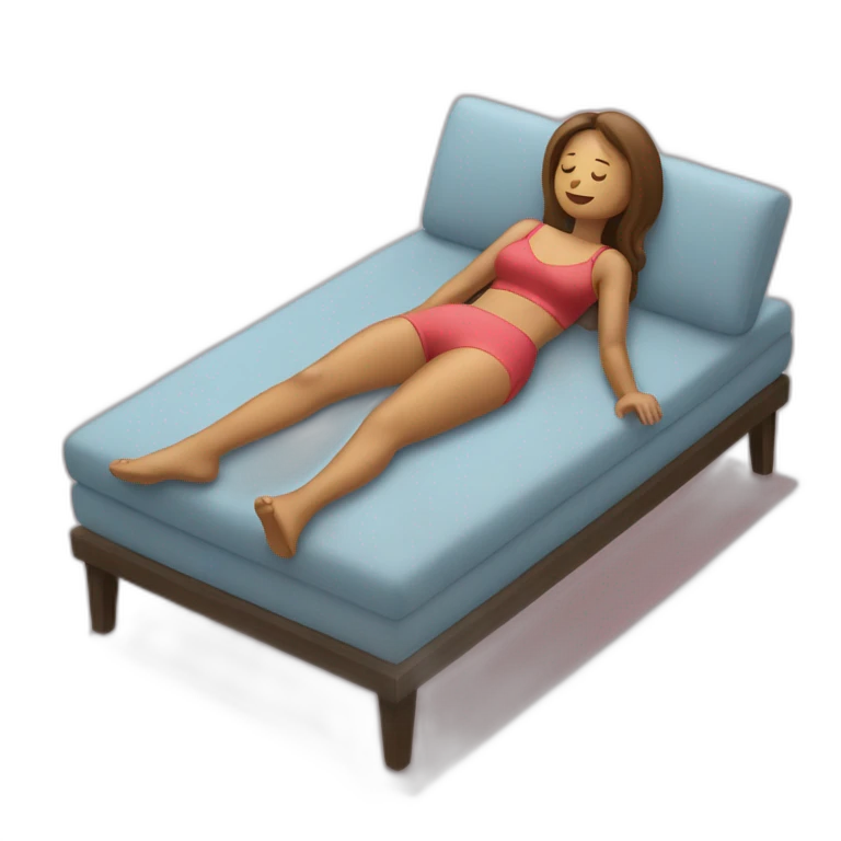 Femme couché sur un homme emoji