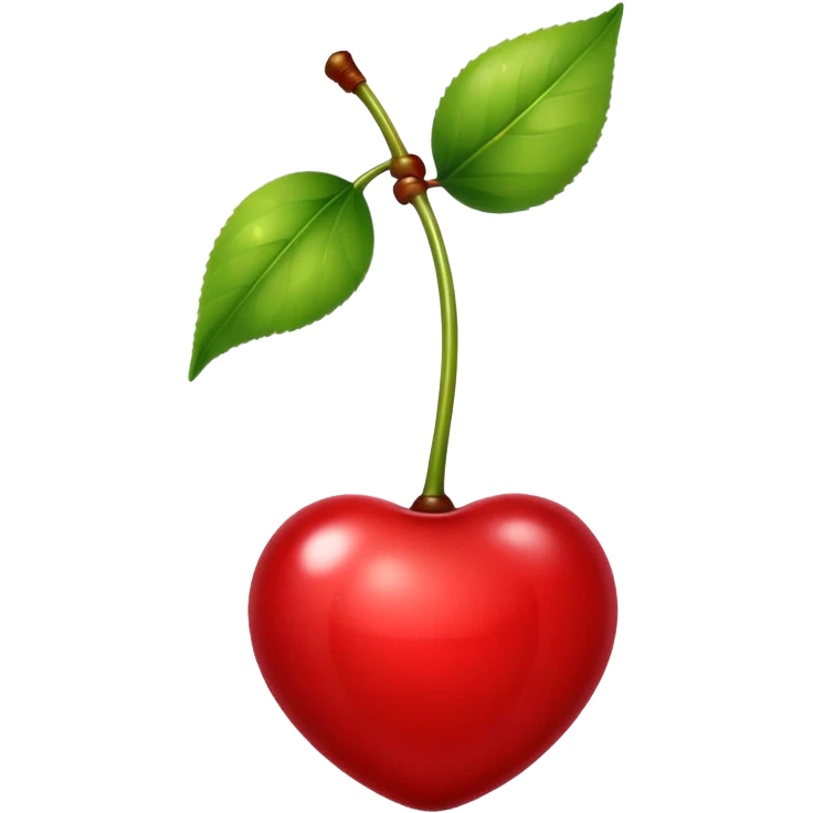 Pick up the cherry emoji