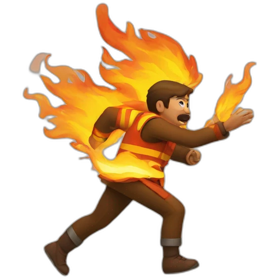 passing fire emoji