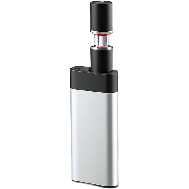 Juul vape pod with cap on emoji