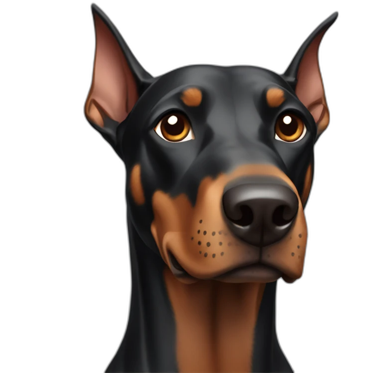 Dog Doberman emoji