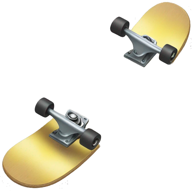 broken skateboard emoji