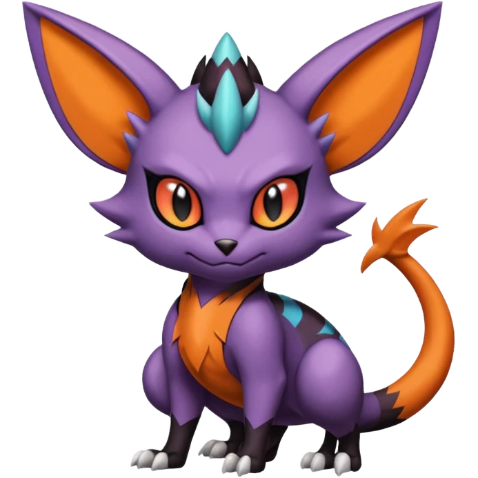 Noivern-Noibat-Torracat-fusion emoji