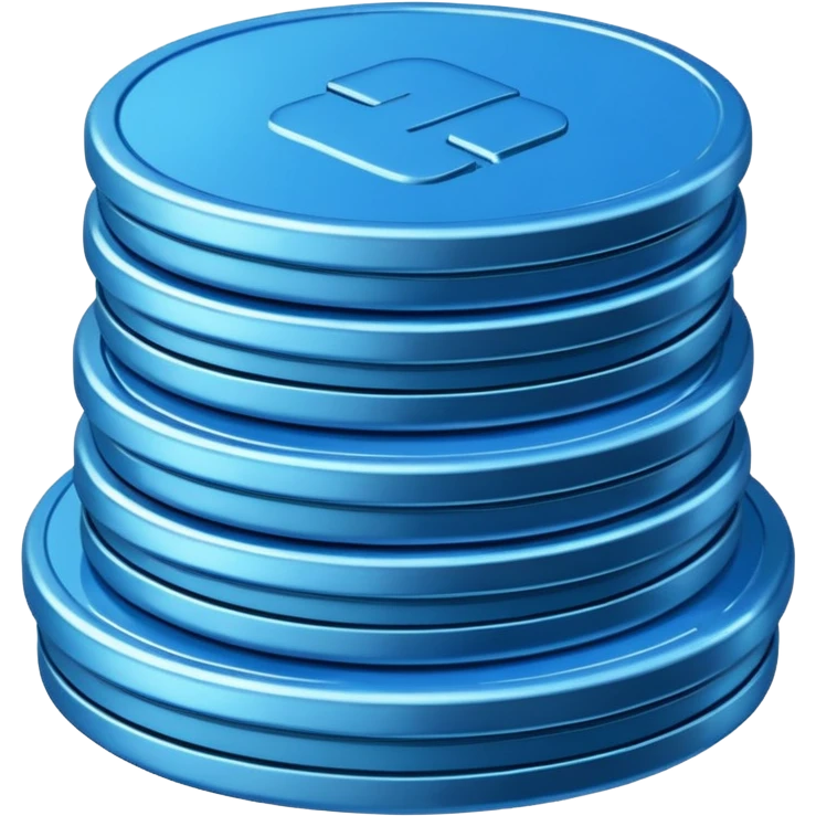 blue coins credit pack emoji