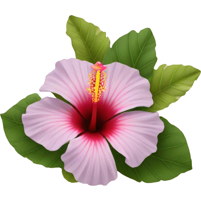 hibiscus flower emoji