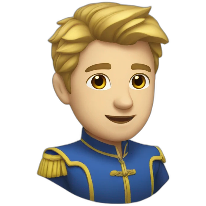 синій лис emoji