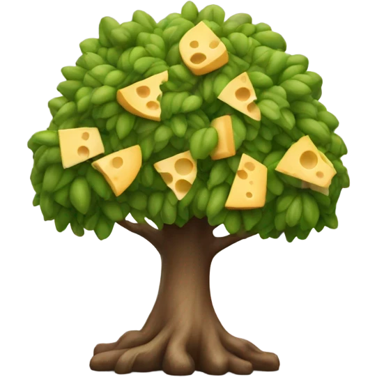 cheese tree emoji