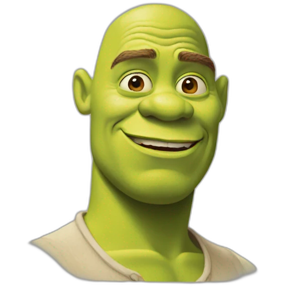 white-shrek emoji