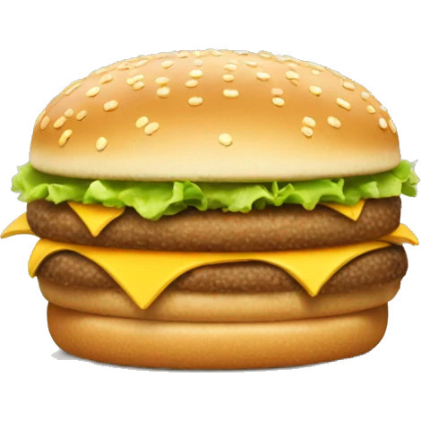 big mac emoji