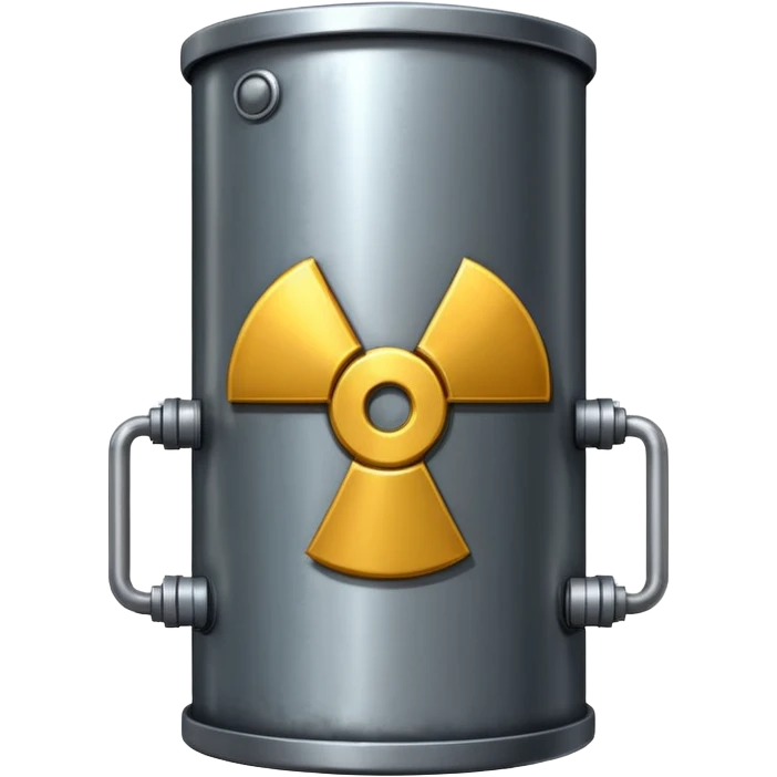 create a very realistic nuclear reactor emoji