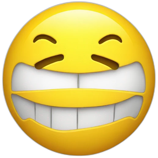 yellow glossy round emoji  emoji