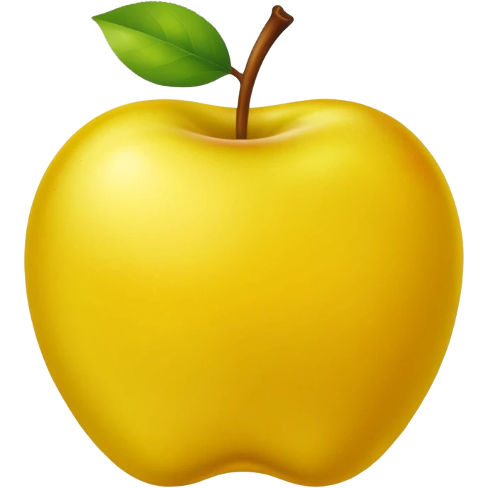 yellow apple golden delicious  emoji