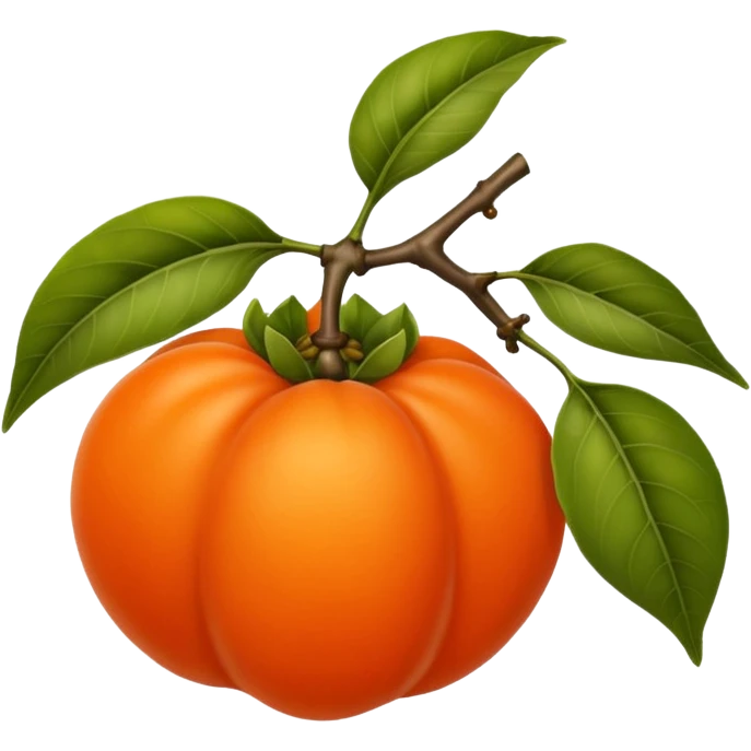 Diospyros virginiana emoji