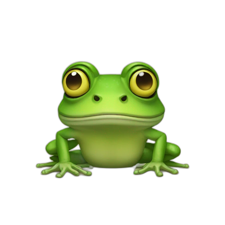Pharaoh frog emoji