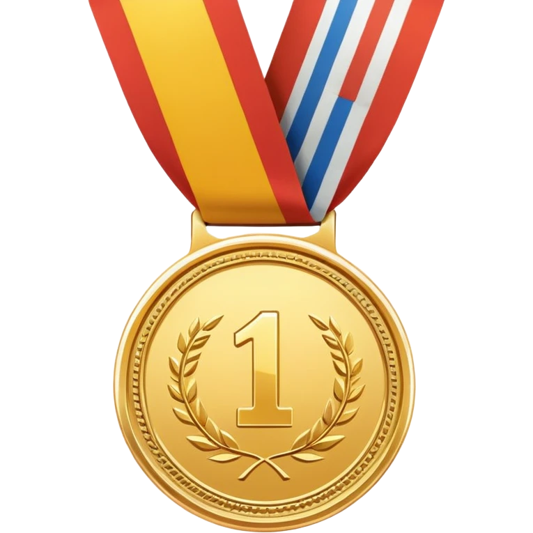 A gold medal with PrimeCopy written on it emoji
