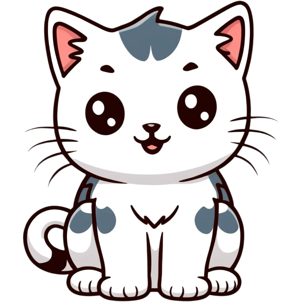 cute playful kitten emoji