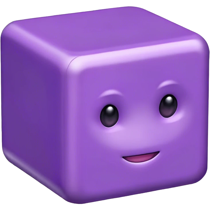 Ditto Pokemon as a box emoji
