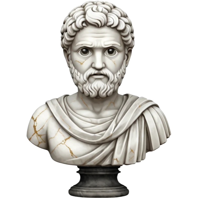 dark academia, greek statue emoji