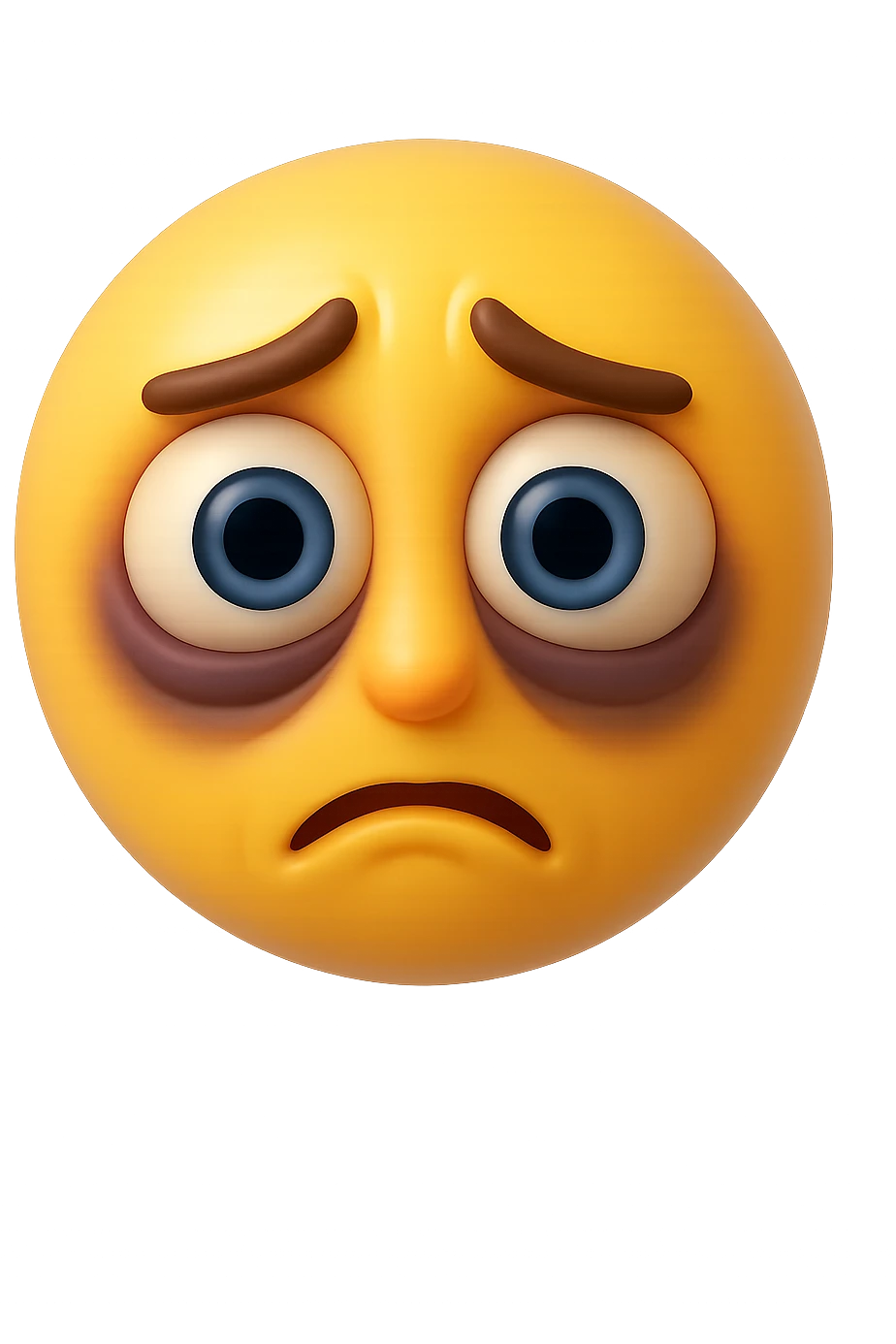 emoji 3d stile iphone di insonnia, alterazione del sonno 3d emoji