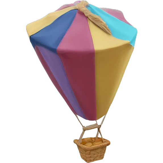 Flying bagette on eifel tower emoji