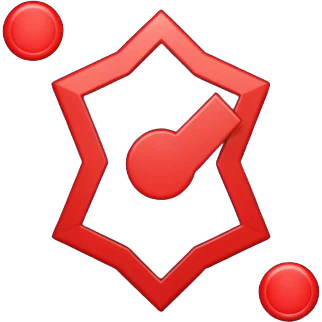  boom signal blue (#00A3E0) and red (#F9423A) emoji
