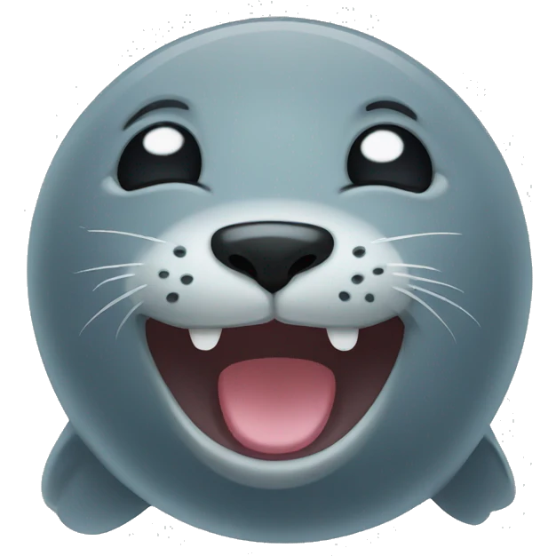 seal displaying emotions emoji
