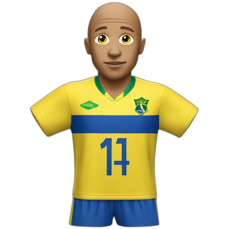 Roberto Carlos yellow Brazil jersey emoji