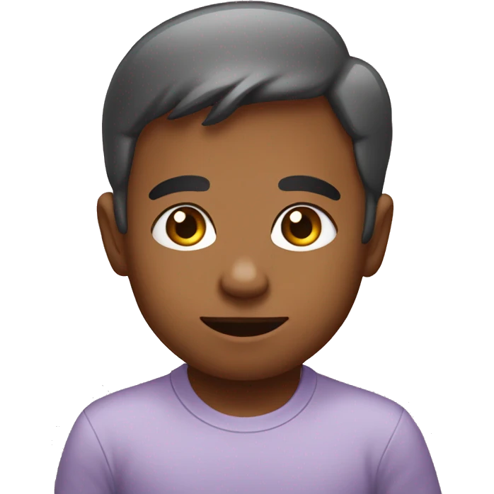 Can you make a baby face that say's a message? emoji