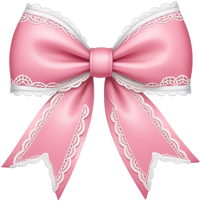 🤍🎀 emoji