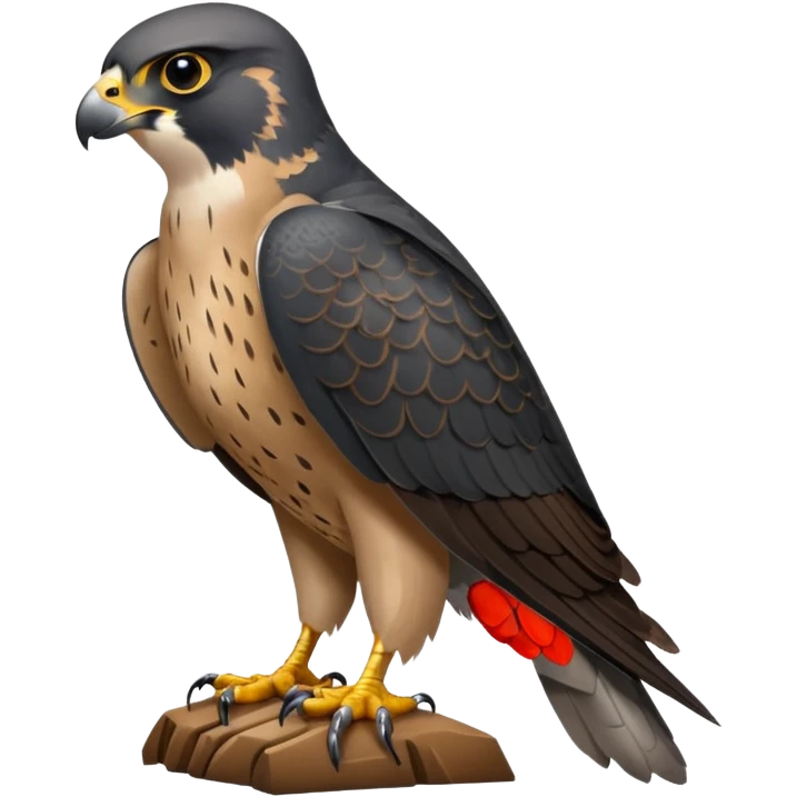 Peregrine Falcon emoji