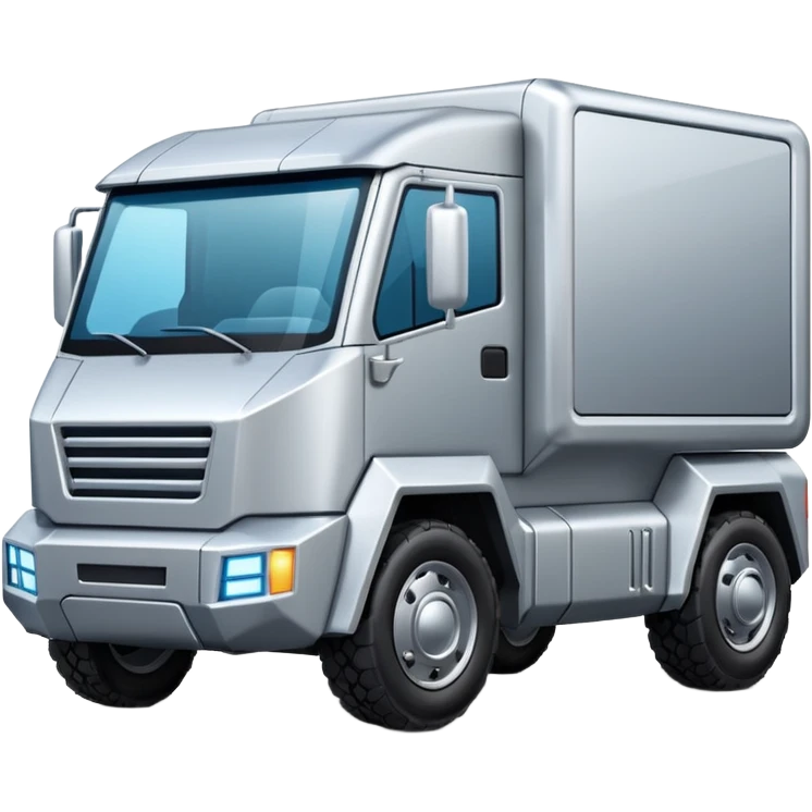 silver cyber truck emoji