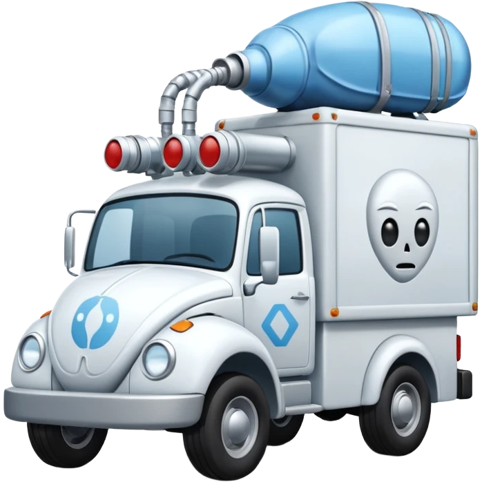  Mr. Freeze’s Bug exterminators moving truck  emoji