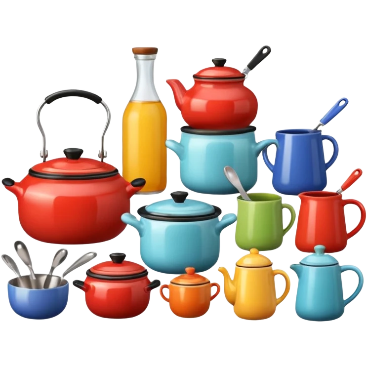 kitchen items emoji