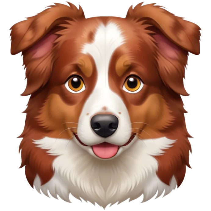 Australien Shepard  Red merle emoji