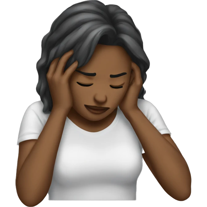 girl facepalm emoji