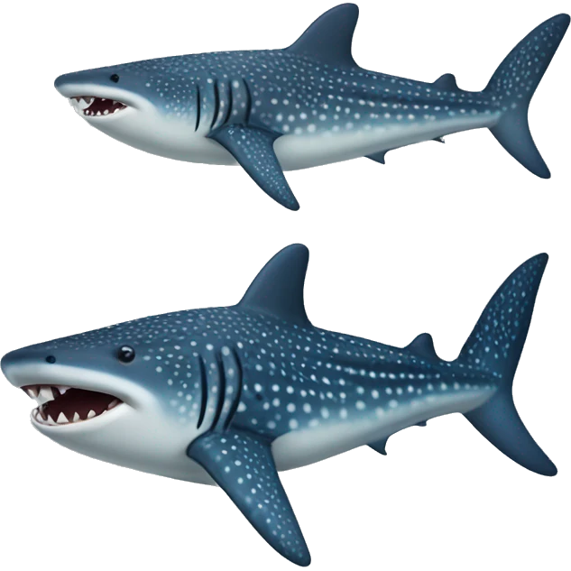 Rhincodon typus whale shark emoji