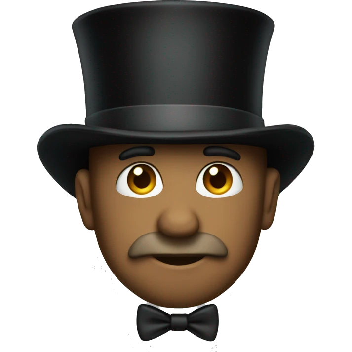 tophat emoji