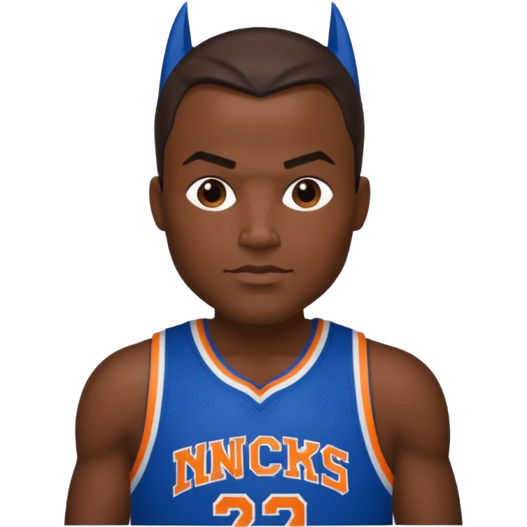  new york knicks Batman  emoji