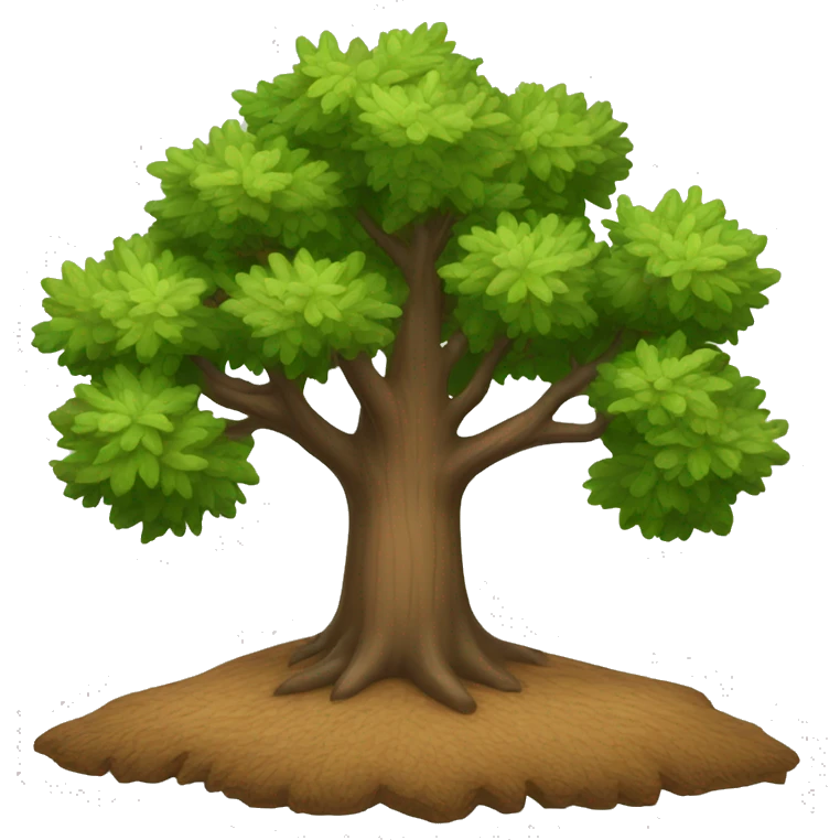 oak tree emoji