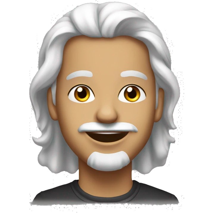 Beyaz lale emoji